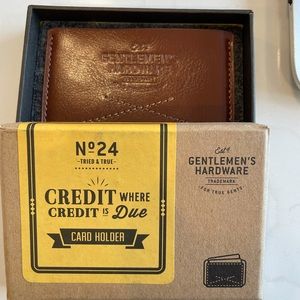 Gentlemen’s Hardware Card Holder